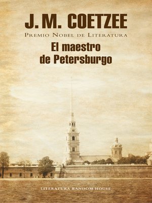 cover image of El maestro de Petersburgo
